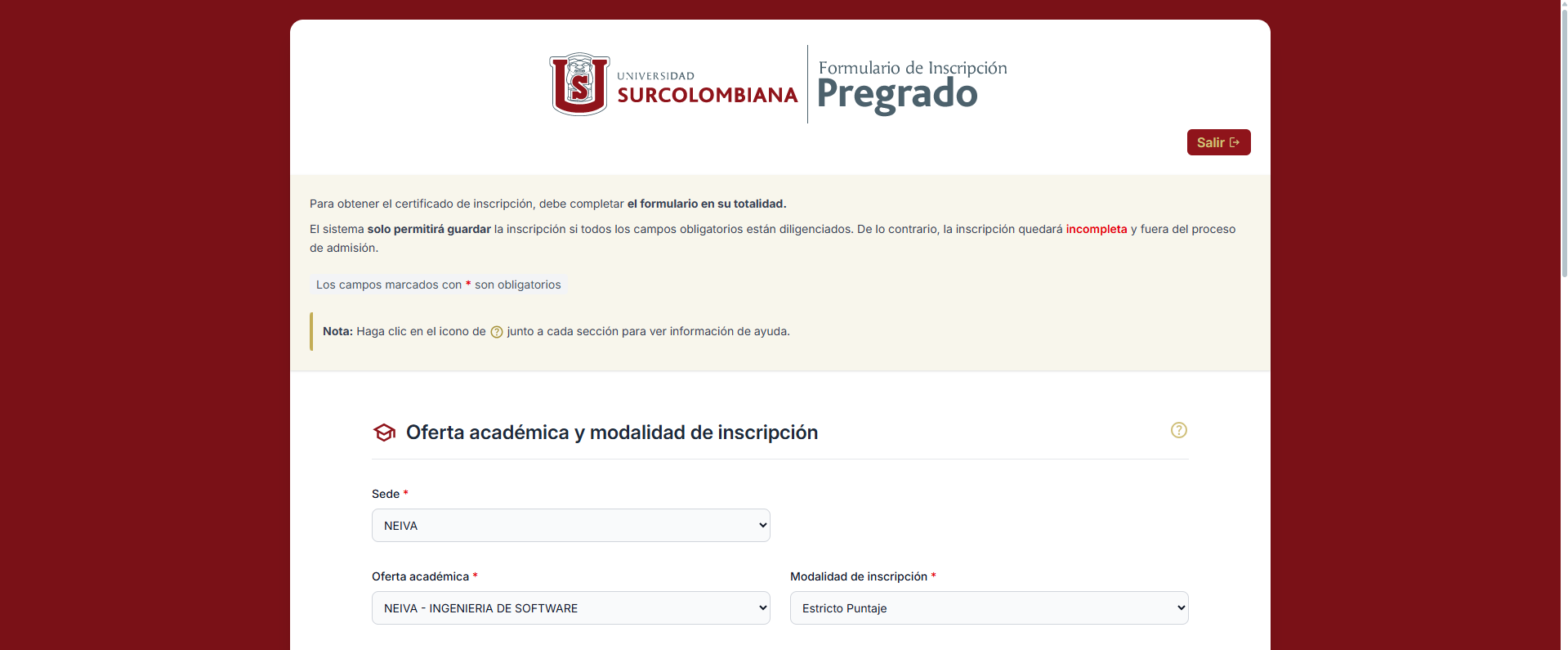 Universidad Surcolombiana