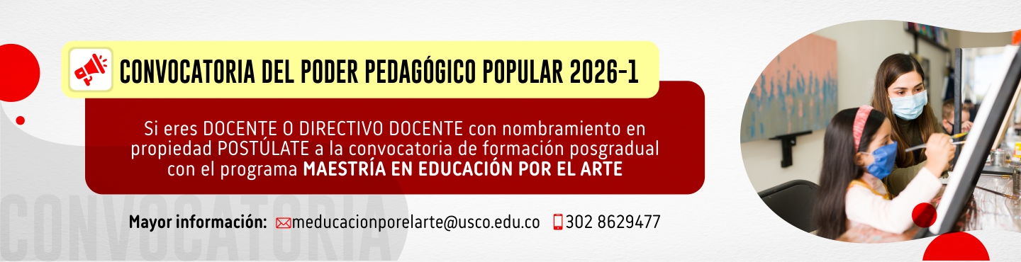 Maestría en Educación por el Arte