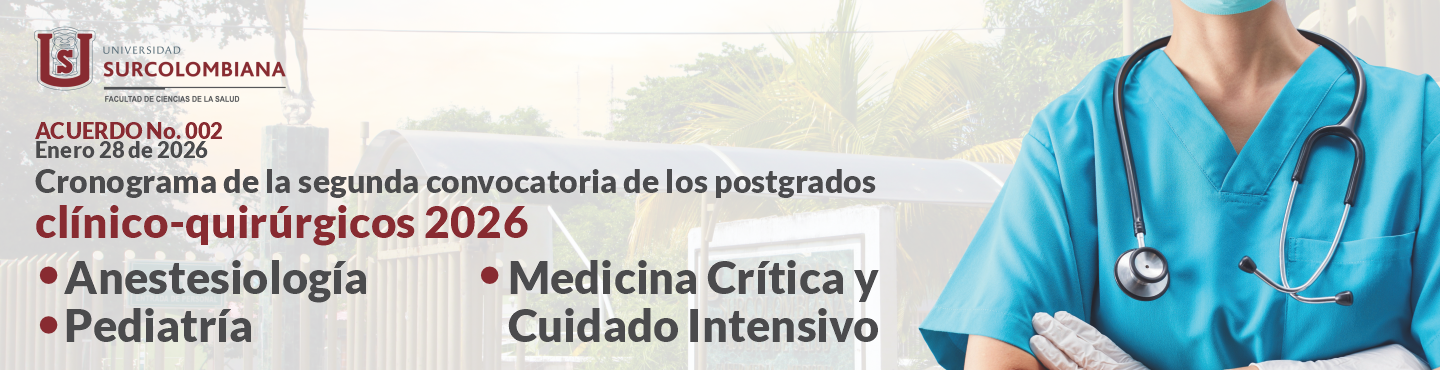 Segunda Convocatoria 2026 de los Posgrados Clínico-Quirúrgicos en Medicina