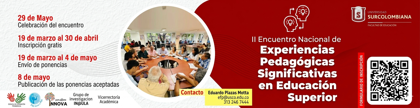 II Encuentro nacional de experiencias pedagógicas significativas en Educación Superior