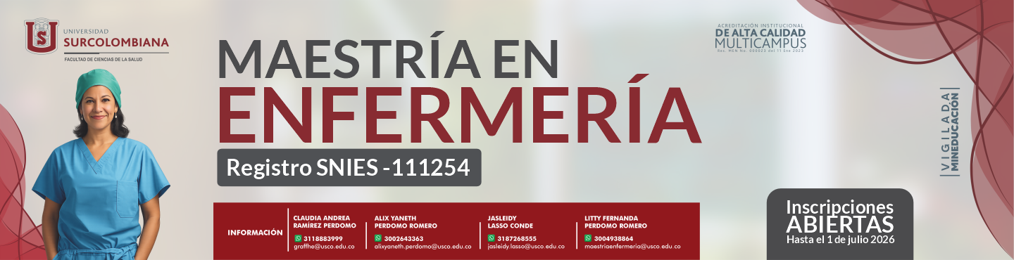 Maestría en Enfermería