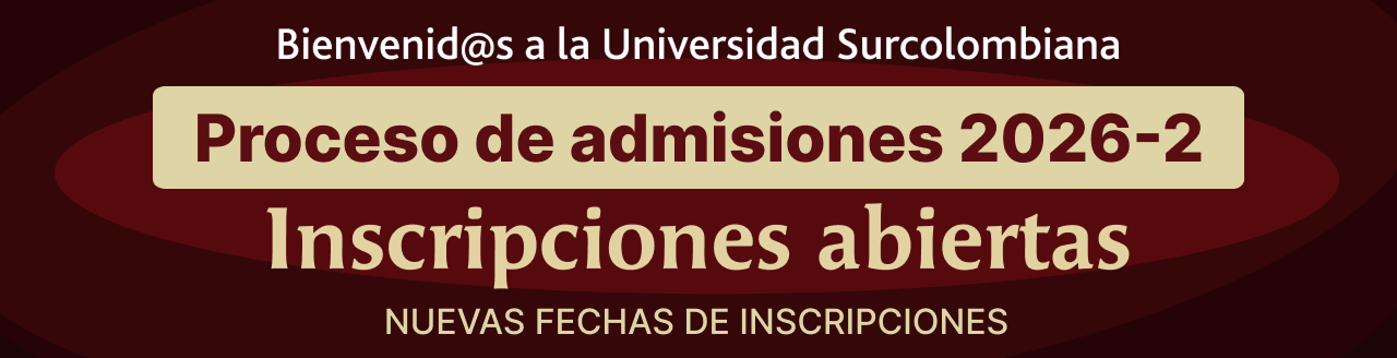 Proceso de Admisiones 2026-2