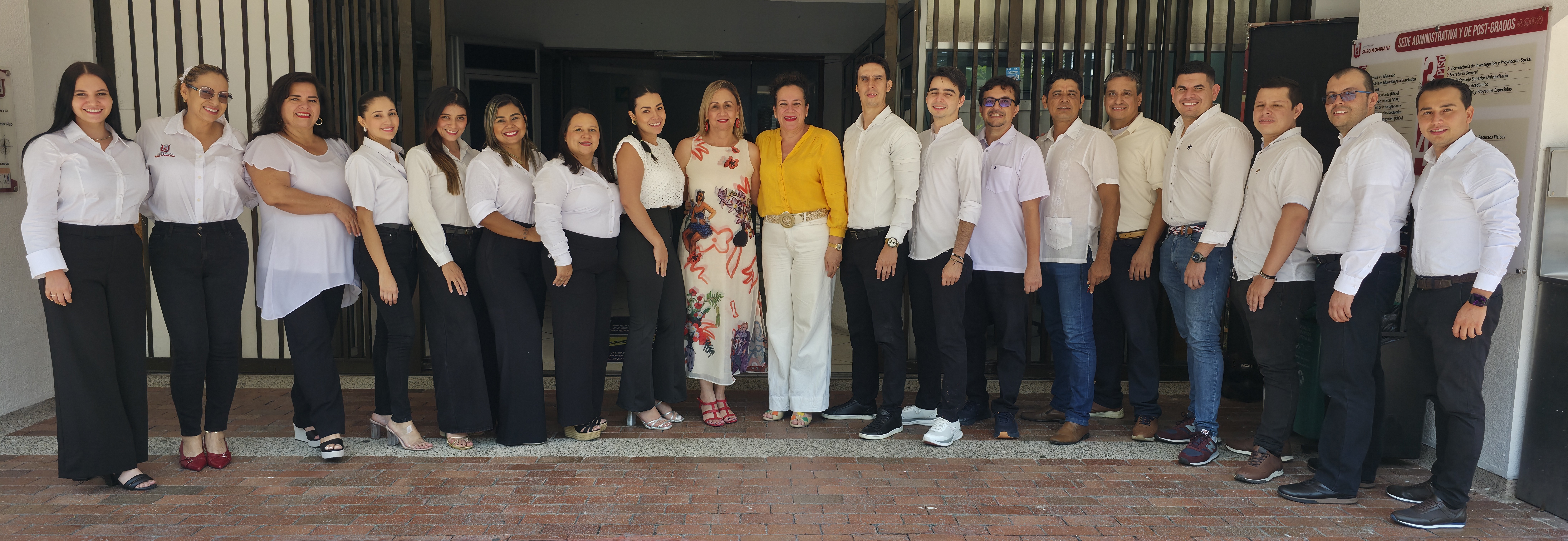 Fotografía del Equipo de Proyección Social
