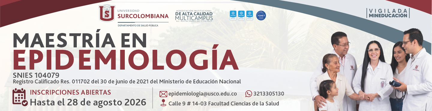 Maestría en Epidemiología