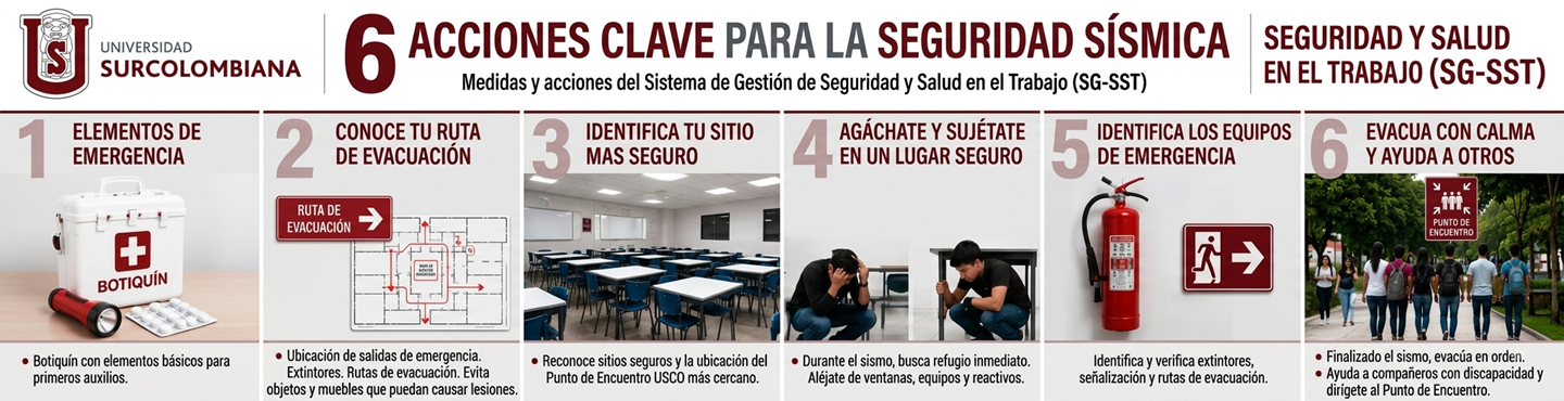 6 Acciones clave para la seguridad sismica