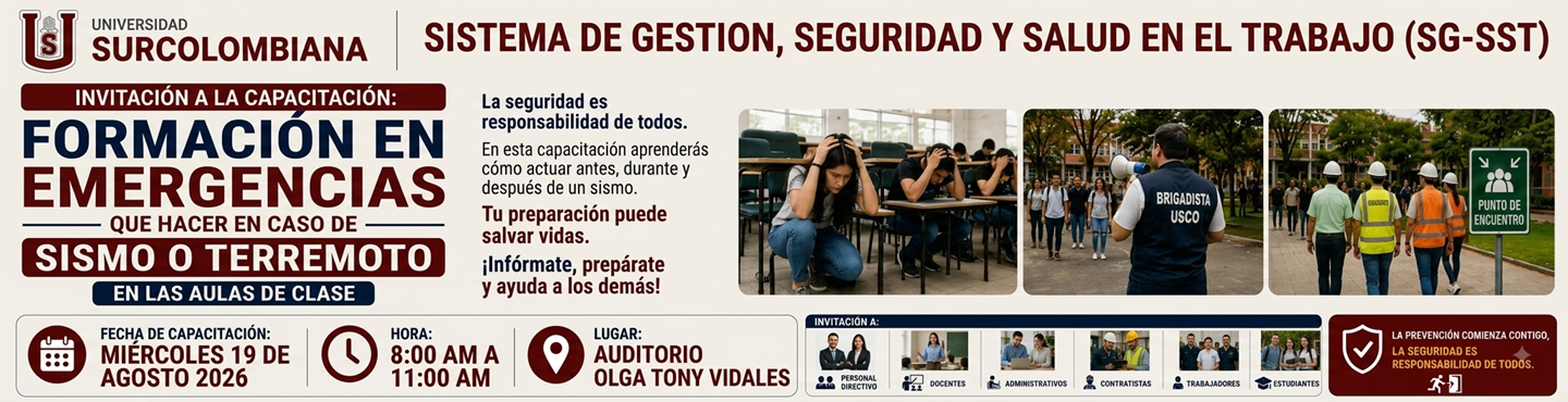 Capacitación en formación en emergencias