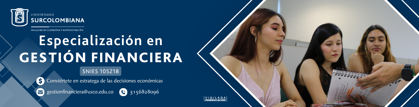 Especialización en Gestión Financiera